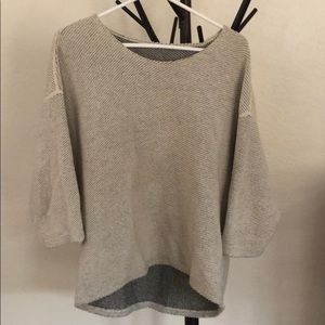 American Apparel reversible sweater